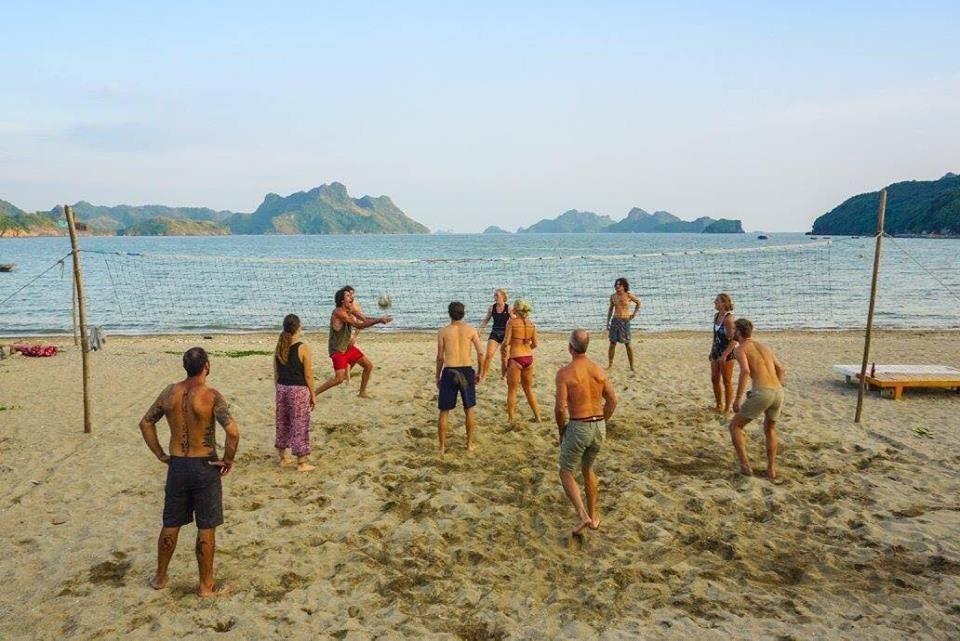 Woodstock Beach Camp Hien Hao Экстерьер фото